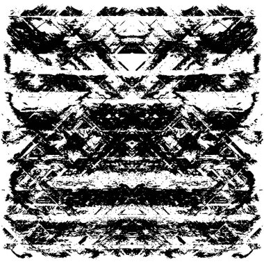 Siyah beyaz monokrom eski grunge vintage eskimiş arka plan soyut antika desenli retro model 