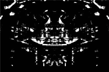 Siyah beyaz monokrom eski grunge vintage eskimiş arka plan soyut antika desenli retro model 