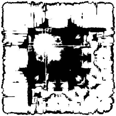 Siyah beyaz monokrom eski grunge vintage eskimiş arka plan soyut antika desenli retro model 