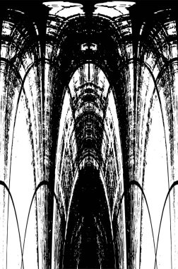 Siyah beyaz monokrom eski grunge vintage eskimiş arka plan soyut antika desenli retro model 