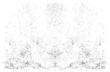 Grunge dikey olarak simetrik siyah beyaz doku. Tek renkli yıpranmış kaplama deseni. 