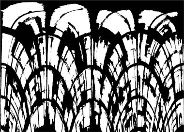 Soyut siyah beyaz arka plan. monokrom dokusu. 