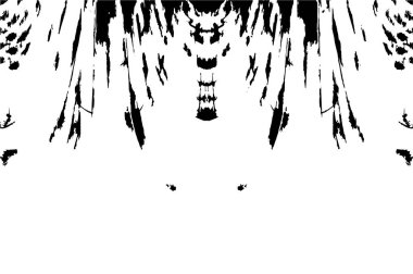 Grunge Siyah ve Beyaz Şehir Vektör Doku Şablonu. Çatlakların, lekelerin, çiplerin, çizgilerin koyu arkaplanı.