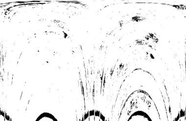 Grunge Siyah ve Beyaz Şehir Vektör Doku Şablonu. Çatlakların, lekelerin, çiplerin, çizgilerin koyu arkaplanı.