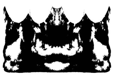 Grunge Siyah ve Beyaz Şehir Vektör Doku Şablonu. Çatlakların, lekelerin, çiplerin, çizgilerin koyu arkaplanı.