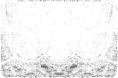 Grunge dikey olarak simetrik siyah beyaz doku. Tek renkli yıpranmış kaplama deseni. 