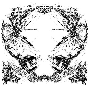 Gelecekçi soyut grunge geometrik modern desen 