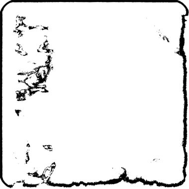 Grunge Siyah ve Beyaz Şehir Vektör Doku Şablonu. Çatlakların, lekelerin, çiplerin, çizgilerin koyu arkaplanı.