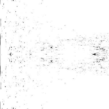 Grunge Siyah ve Beyaz Şehir Vektör Doku Şablonu. Çatlakların, lekelerin, çiplerin, çizgilerin koyu arkaplanı.