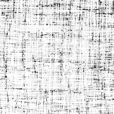 Grunge Siyah ve Beyaz Şehir Vektör Doku Şablonu. Çatlakların, lekelerin, çiplerin, çizgilerin koyu arkaplanı.