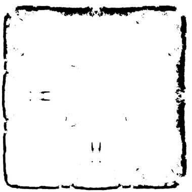 Grunge Siyah ve Beyaz Şehir Vektör Doku Şablonu. Çatlakların, lekelerin, çiplerin, çizgilerin koyu arkaplanı.