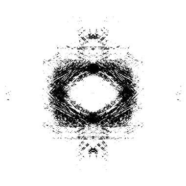 Gelecekçi soyut grunge geometrik modern desen 