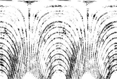 Grunge üst üste biniyor. Soyut siyah-beyaz vektör arkaplanı. Çatlak, leke ve noktalarda kirli desenli tek renkli klasik yüzey. Karanlık korku tarzında eski bir duvar.