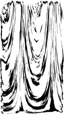 Grunge üst üste biniyor. Soyut siyah-beyaz vektör arkaplanı. Çatlak, leke ve noktalarda kirli desenli tek renkli klasik yüzey. Karanlık korku tarzında eski bir duvar.