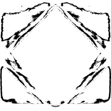 Gelecekçi soyut grunge geometrik modern desen 