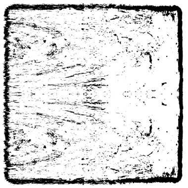 Grunge üst üste biniyor. Soyut siyah-beyaz vektör arkaplanı. Çatlak, leke ve noktalarda kirli desenli tek renkli klasik yüzey. Karanlık korku tarzında eski bir duvar.