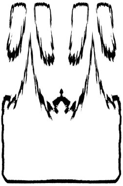 Grunge üst üste biniyor. Soyut siyah-beyaz vektör arkaplanı. Çatlak, leke ve noktalarda kirli desenli tek renkli klasik yüzey. Karanlık korku tarzında eski bir duvar.