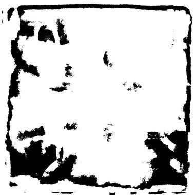 Grunge üst üste biniyor. Soyut siyah-beyaz vektör arkaplanı. Çatlak, leke ve noktalarda kirli desenli tek renkli klasik yüzey. Karanlık korku tarzında eski bir duvar.