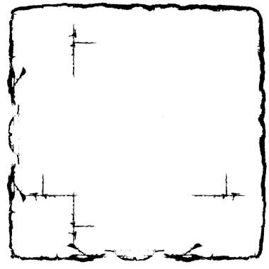 Grunge üst üste biniyor. Soyut siyah-beyaz vektör arkaplanı. Çatlak, leke ve noktalarda kirli desenli tek renkli klasik yüzey. Karanlık korku tarzında eski bir duvar.