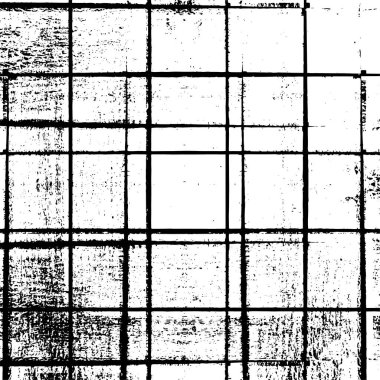 Grunge üst üste biniyor. Soyut siyah-beyaz vektör arkaplanı. Çatlak, leke ve noktalarda kirli desenli tek renkli klasik yüzey. Karanlık korku tarzında eski bir duvar.