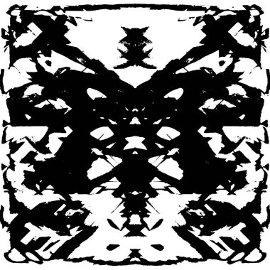 Grunge üst üste biniyor. Soyut siyah-beyaz vektör arkaplanı. Çatlak, leke ve noktalarda kirli desenli tek renkli klasik yüzey. Karanlık korku tarzında eski bir duvar.