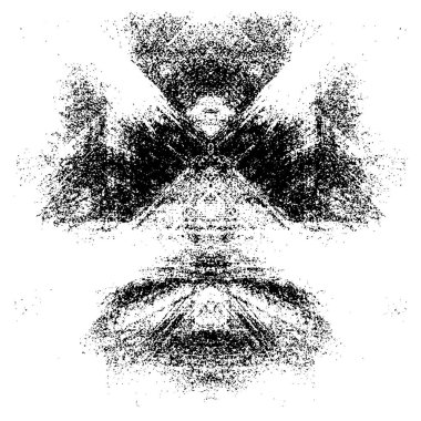 Gelecekçi soyut grunge geometrik modern desen 