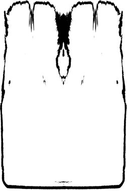 Grunge üst üste biniyor. Soyut siyah-beyaz vektör arkaplanı. Çatlak, leke ve noktalarda kirli desenli tek renkli klasik yüzey. Karanlık korku tarzında eski bir duvar.