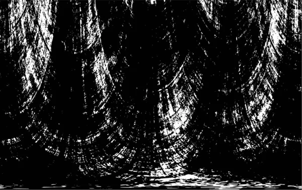 Çizik ve çiziklerle dolu siyah beyaz bir arka plan. Soyut vektör illüstrasyonu. 