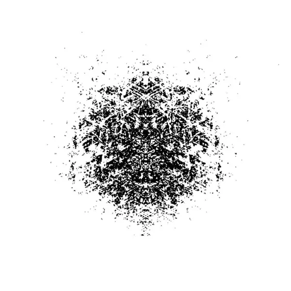 Çizik ve çiziklerle dolu siyah beyaz bir arka plan. Soyut vektör illüstrasyonu. 