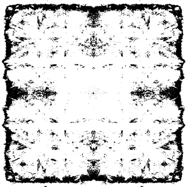 Çizik ve çiziklerle dolu siyah beyaz bir arka plan. Soyut vektör illüstrasyonu. 