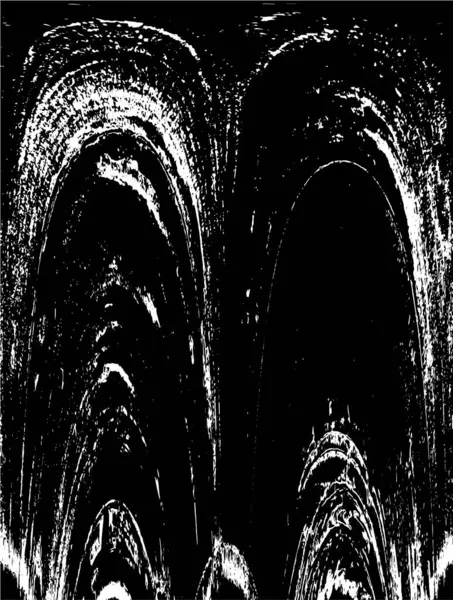 Çizik ve çiziklerle dolu siyah beyaz bir arka plan. Soyut vektör illüstrasyonu. 