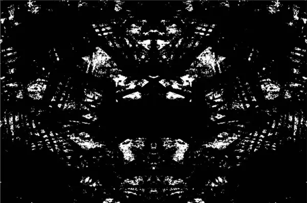 Çizik ve çiziklerle dolu siyah beyaz bir arka plan. Soyut vektör illüstrasyonu. 