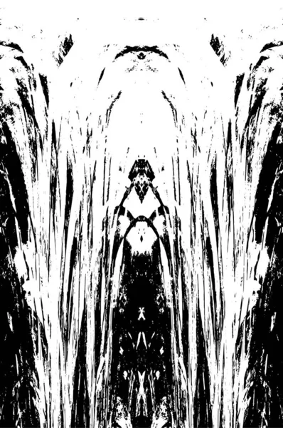 soyut grunge modern siyah beyaz desen