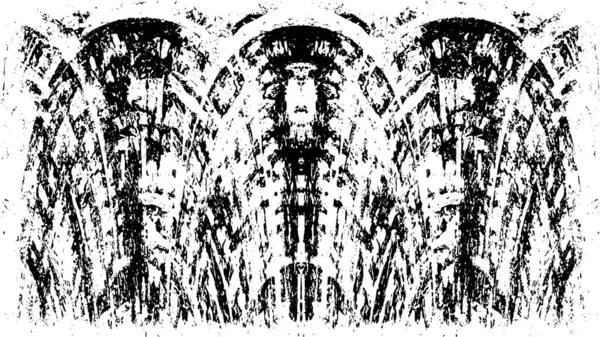 soyut grunge modern siyah beyaz desen