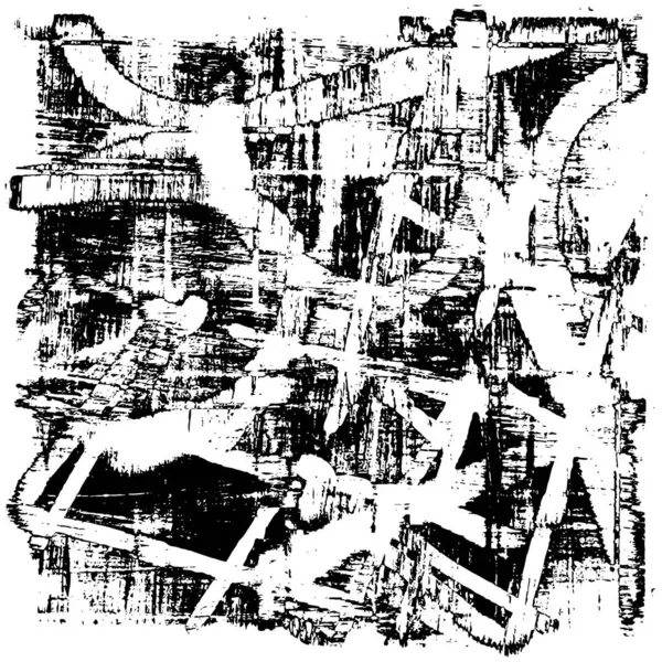 soyut grunge modern siyah beyaz desen