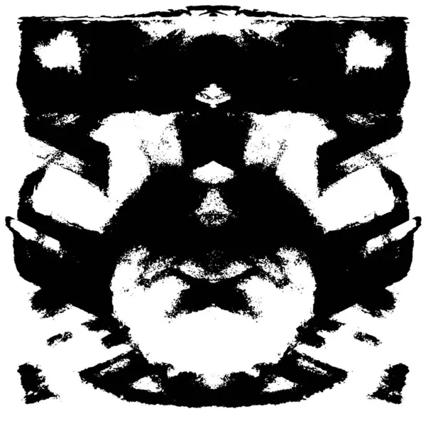 Abstrato Grunge Moderno Padrão Preto Branco —  Vetores de Stock