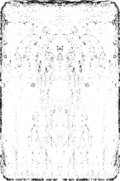 Grunge dikey olarak simetrik siyah beyaz doku. Tek renkli yıpranmış kaplama deseni. 