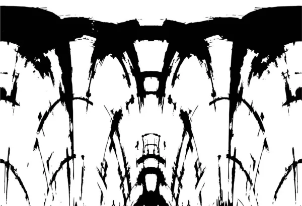 soyut grunge modern siyah beyaz desen