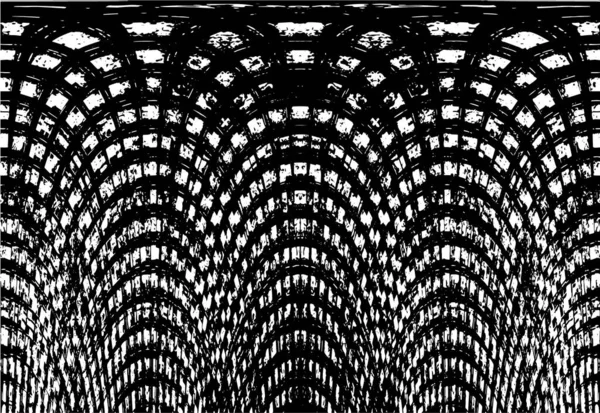 Abstract Grunge Modern Black White Pattern — Stock Vector