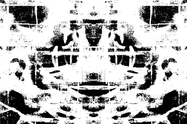 Soyut grunge arkaplanı. Monokrom dokusu. Siyah ve beyaz desenli arkaplan 
