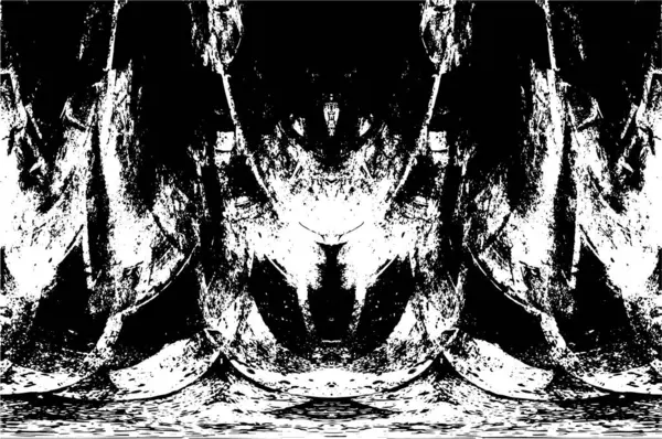 Soyut grunge arkaplanı. Monokrom dokusu. Siyah ve beyaz desenli arkaplan 