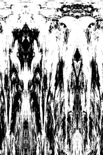 Soyut grunge arkaplanı. Monokrom dokusu. Siyah ve beyaz desenli arkaplan 