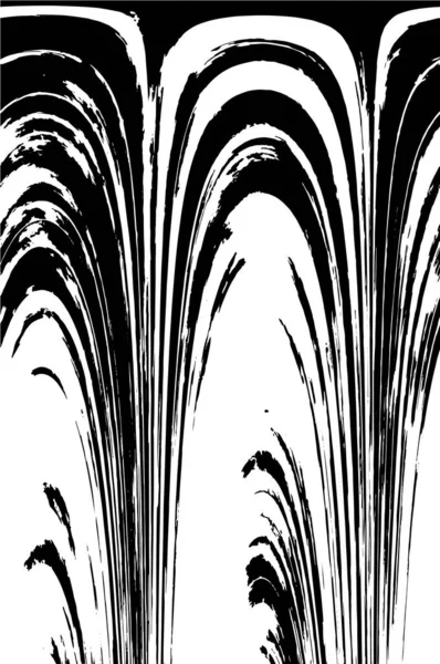 Grunge dikey olarak simetrik siyah beyaz doku. Tek renkli yıpranmış kaplama deseni. 