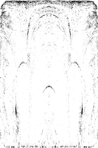 Grunge dikey olarak simetrik siyah beyaz doku. Tek renkli yıpranmış kaplama deseni. 