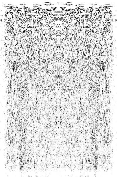 Grunge dikey olarak simetrik siyah beyaz doku. Tek renkli yıpranmış kaplama deseni. 