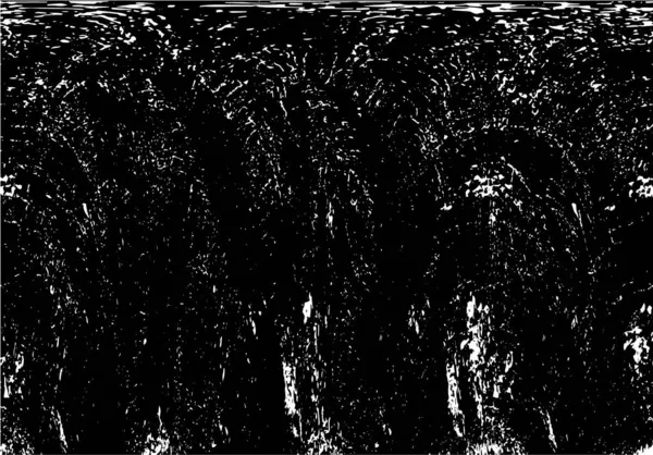 Grunge Siyah ve Beyaz Şehir Vektör Doku Şablonu. Çatlakların, lekelerin, çiplerin, çizgilerin koyu arkaplanı.