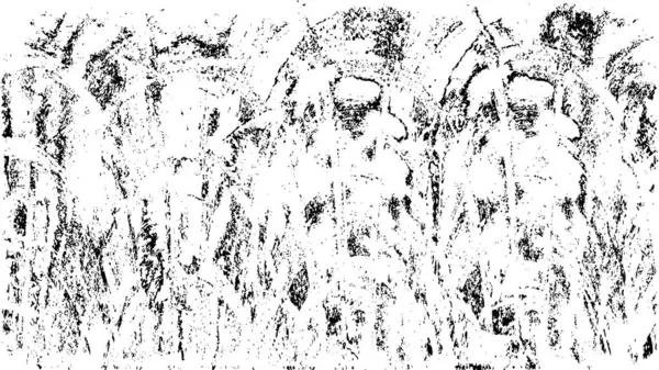 Grunge Siyah ve Beyaz Şehir Vektör Doku Şablonu. Çatlakların, lekelerin, çiplerin, çizgilerin koyu arkaplanı.