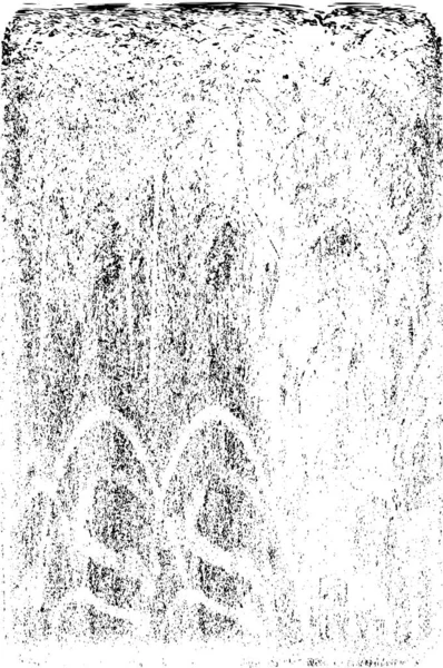 Grunge Siyah ve Beyaz Şehir Vektör Doku Şablonu. Çatlakların, lekelerin, çiplerin, çizgilerin koyu arkaplanı.