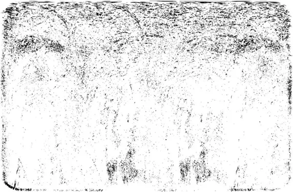 Grunge Siyah ve Beyaz Şehir Vektör Doku Şablonu. Çatlakların, lekelerin, çiplerin, çizgilerin koyu arkaplanı.