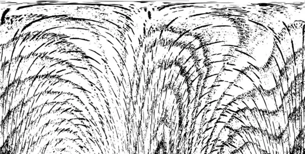 Grunge Siyah ve Beyaz Şehir Vektör Doku Şablonu. Çatlakların, lekelerin, çiplerin, çizgilerin koyu arkaplanı.